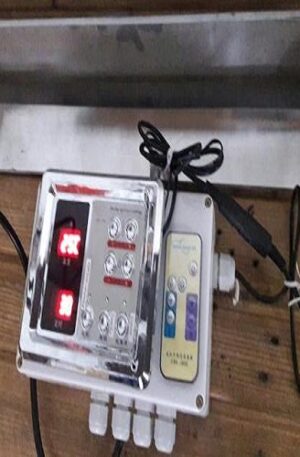panel control sauna infrared